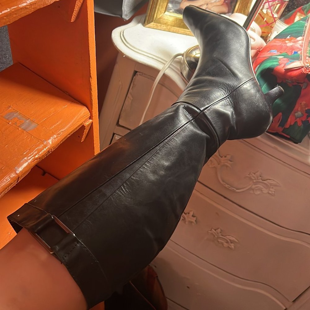 Shin High Genuine Leather Vintage Boots